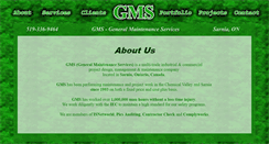 Desktop Screenshot of gms-sarnia.com